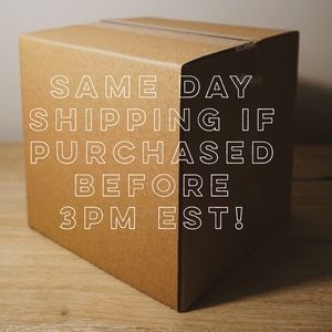 Same day shipping!